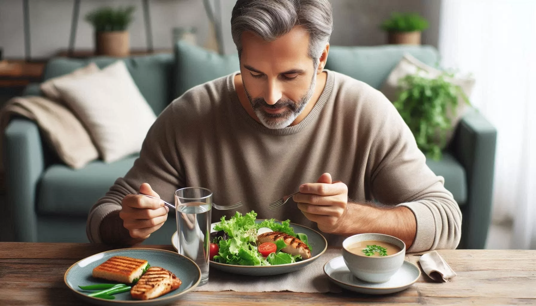 Eating in moderation